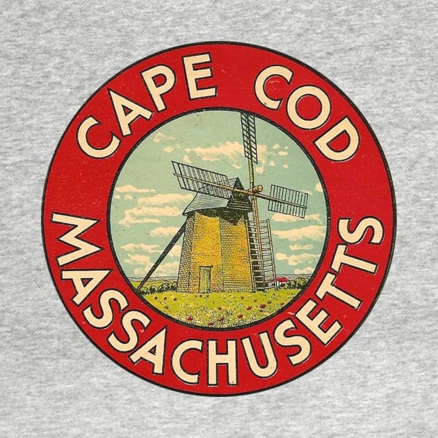 Cape Cod Massachusetts Vintage by Hilda74